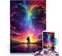 Puzzle da 1000 pezzi per adulti Escursioni nel mondo alieno Allena il tuo cervello e le tue mani Adatto per la decorazione del desktop 52x38cm