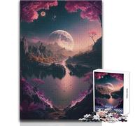 Puzzle da 1000 pezzi per adulti, esopianeta Tau Ceti E, giocattoli, giochi educativi, decorazione per la casa, regalo per compleanni, dimensioni 38x52cm