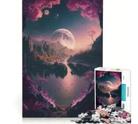 Puzzle da 1000 pezzi per adulti, esopianeta Tau Ceti E, gioco impossibile, sfida difficile, per rafforzare l'amore tra le coppie 38x52cm