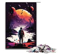 Puzzle da 1000 pezzi per adulti esperienza di mondi alieni gioco educativo sfida giocattolo opera d'arte regalo 75x50 cm