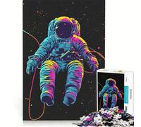 Puzzle da 1000 pezzi per adulti, Esploratore della Luna Celeste, Gioco Impossibile, Interazione genitore-figlio, per compleanno, Natale 50x75cm
