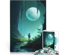 Puzzle da 1000 pezzi per adulti Esplorazione spaziale per il giocattolo di sfida del gioco educativo Collezione di artisti, Belle arti 38x26cm