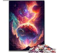Puzzle da 1000 pezzi per adulti, esplosione di pianeti, in legno, un regalo perfetto per la famiglia, 50x75cm, per decorazioni per la casa, allenamento del cervello e regali per le feste