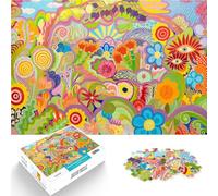 Puzzle da 1000 pezzi per adulti Espressione vegetale per il giocattolo di sfida del gioco educativo perché è ideale come regalo per tutta la famiglia 38x26cm