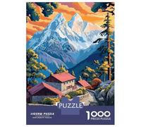Puzzle Da 1000 Pezzi Per Adulti Everest Base Camp Trek Nepal Art Puzzle Per Adulti Gioco Rompicapo Analisi E Logica Ottimo Regalo Per I Giocatori 52x38cm/1000pcs