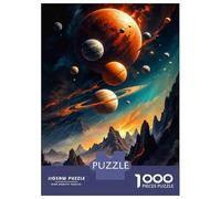 Puzzle Da 1000 Pezzi Per Adulti Explore The Galaxy Space Adventure Puzzle Per Adulti Giocattolo Antistress Ma Divertente E Umoristico È Ideale Come Regalo 70x50cm/1000pcs