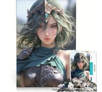 Puzzle da 1000 pezzi per adulti, fanciulla fantasy, valchiria, gioco pratico, decorazione per la casa, compleanno e Natale 38x26cm