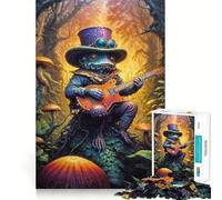 Puzzle da 1000 pezzi per adulti,fantasia forestale biopunk,taglio netto,arte,giocattolo creativo,gioco per il tempo libero,regalo di Natale rilassante (50x75cm)