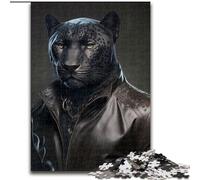 Puzzle da 1000 pezzi per adulti. Fantastici puzzle da 1000 pezzi raffiguranti una pantera,per un intrattenimento rilassante,un regalo di Natale perfetto e un'ottima decorazione per la casa (50x75cm).