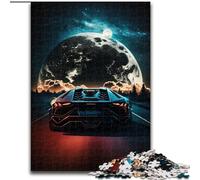 Puzzle da 1000 pezzi per adulti, fantastici puzzle di auto sportive, dimensioni 38x26cm, gioco interattivo per famiglie, decorazioni fai da te per la casa, regalo rompicapo