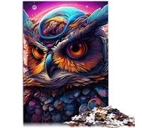 Puzzle da 1000 pezzi per adulti Fantasy Art Owl giocattolo educativo 26 x 38 cm antistress Staycation passatempo per adolescenti dai 14 anni in su