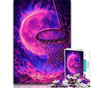 Puzzle da 1000 pezzi per adulti Fantasy Basketball 1000 pezzi per adulti sfida di intelligenza cerebrale giocattoli avvincenti per la decorazione della casa 38x26cm