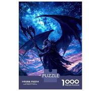 Puzzle Da 1000 Pezzi Per Adulti Fantasy Dark Fallen Angel Puzzle Per Adulti Giochi Rilassanti Difficili Opportunità Di Gioco Impegnative Come Regali Per Tutta La Famiglia 52x38cm/1000pcs