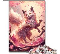 Puzzle da 1000 pezzi per adulti Fantasy Fox JigsawPuzzle da 1000 pezzi per adulti, regalo perfetto per età 14+ (dimensioni 50x75cm)
