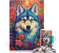 Puzzle da 1000 pezzi per adulti Fantasy Wolf come puzzle regalo 50 x 70 cm per alleviare lo stress difficile sfida per adolescenti dai 14 anni in su