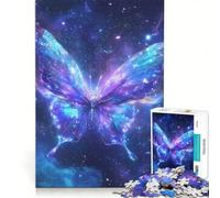 Puzzle da 1000 pezzi per adulti, Farfalla Cosmica Eternità, Gioco pratico, Divertimento per tutta la famiglia, compleanno e Natale 50x75cm