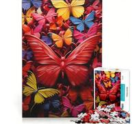Puzzle da 1000 pezzi per adulti "Farfalla dall'Aldilà", giocattolo educativo, interazione genitore-figlio, ideale come regalo per tutta la famiglia, 50x75cm
