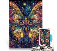 Puzzle da 1000 pezzi per adulti Farfalla psichedelica Giocattoli educativi per l'apprendimento Giochi per famiglie Adatto alle coppie 52x38cm