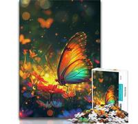 Puzzle da 1000 pezzi per adulti farfalle colorate e allegre per adulti 1000 pezzi ideale come regalo per tutta la famiglia dai 14 anni in su (38x26cm)