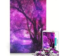 Puzzle da 1000 pezzi per adulti: Fate nella Foresta Rosa, gioco pratico, decorazione per la casa, compleanno e Natale 50x75cm
