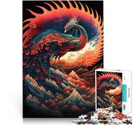 Puzzle da 1000 pezzi per adulti Fenice Giocattoli che creano dipendenza e sfidano l'intelligenza del cervello Decorazione della casa 38x26cm