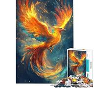 Puzzle da 1000 pezzi per adulti Fenice Nascente gioco educativo e stimolante per l'analisi e la logica ideale come regalo di compleanno (dimensioni 38x26cm)