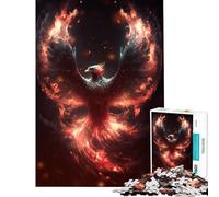 Puzzle da 1000 pezzi per adulti Fenice Nascente gioco pratico ed educativo regalo di compleanno (dimensioni 38x26cm)