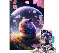 Puzzle da 1000 pezzi per adulti fiaba con criceto gioco educativo sfida per l'intelligenza giocattolo avvincente regalo divertente attività per tutta la famiglia (dimensioni 38x52cm)