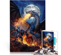 Puzzle da 1000 pezzi per adulti Fiamme del Destino Aiuta il cervello ad allenare i giocattoli che creano dipendenza per coltivare la pazienza Regalo per i compleanni 50x70cm