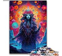 Puzzle da 1000 pezzi per adulti, figura mistica colorata in legno, idea regalo unica fai da te per la casa, gioco rompicapo 50x75cm per adolescenti, regalo perfetto per le feste