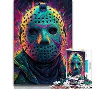 Puzzle da 1000 pezzi per adulti film horror 1000 pezzi per adolescenti regalo di compleanno regali arte murale per età 14+ 75x50cm