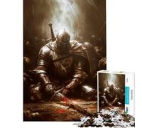 Puzzle da 1000 pezzi per adulti fine della battaglia gioco educativo sfida giocattolo interattivo decorazione per la casa regalo di Babbo Natale segreto (dimensioni 50x75cm)