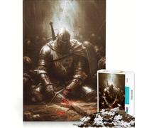 Puzzle da 1000 pezzi per adulti "Fine della battaglia", gioco impossibile, attività divertenti da fare a casa, regalo di Natale o compleanno 38x26cm