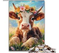 Puzzle da 1000 pezzi per adulti Fiore di Yak Puzzle difficili per adulti 50X75CM Fai da te Decorazione per la casa Regalo, Gioco rompicapo