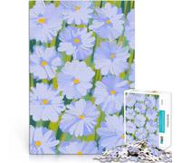 Puzzle da 1000 pezzi per adulti Fiori astratti botanici Giocattoli educativi per l'apprendimento Giochi per famiglie Opera d'arte 52x38cm