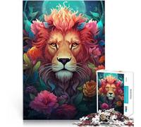 Puzzle da 1000 pezzi per adulti Fiori del leone mitico Giocattolo educativo intellettuale decomprimente Adatto per la decorazione del desktop 50x70cm