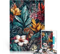 Puzzle da 1000 pezzi per adulti Fiori natura arte Difficile da completare ma divertente e umoristico offerte come regali per tutta la famiglia 38x26cm
