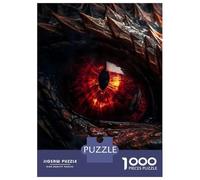 Puzzle Da 1000 Pezzi Per Adulti Fire Dragons Ruby Eye Puzzle Per Adulti Gioco Rompicapo Regalo Di Compleanno Regali Di Compleanno E Unici 52x38cm/1000pcs