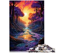 Puzzle da 1000 pezzi per adulti, fiume da sogno, gioco stimolante, giocattoli da regalare in regalo a tutta la famiglia, 19,7 pollici x 29,5 pollici, per adolescenti da 14 anni e oltre