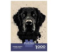 Puzzle Da 1000 Pezzi Per Adulti Flat Black Ink Splatter Puzzle Per Adulti Giocattolo Decorazione Da Parete Corsa Di Velocità Manuale Difficile E Sfida 52x38cm/1000pcs