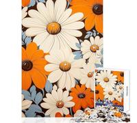 Puzzle da 1000 pezzi per adulti Flower Power giocattoli antistress ottimi regali e giocattoli per giochi educativi attività divertenti a casa dimensioni 38x52cm