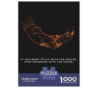 Puzzle Da 1000 Pezzi Per Adulti Fly With The Eagles Puzzle Per Adulti Fai Da Te Giocattoli Regalo Di Compleanno Regali Antistress 52x38cm/1000pcs
