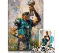 Puzzle da 1000 pezzi per adulti, football americano da 1000 pezzi per adolescenti, ideale come regalo per tutta la famiglia dai 14 anni in su (dimensioni 75x50cm)