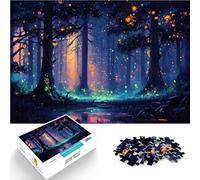 Puzzle da 1000 pezzi per adulti Foresta mistica Antistress Vacanza in patria Uccidere il tempo è ideale come regalo per tutta la famiglia 38x26cm