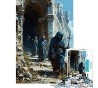 Puzzle da 1000 pezzi per adulti Fortezza dei Non Morti gioco per famiglie stimola la memoria compleanni e occasioni speciali (dimensioni 38x52cm)