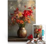Puzzle da 1000 pezzi per adulti Foto Arte Fiori II ，per e da 14 anni in su Allena il tuo cervello e le tue mani Attività divertenti da fare a casa, regali di compleanno, regali di viaggio。