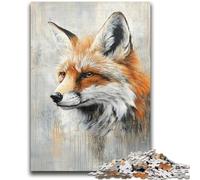 Puzzle da 1000 pezzi per adulti, Fox Art, aiuta il cervello a esercitare, giocattoli avvincenti per coltivare la pazienza, collezione di artisti, belle arti 26x38cm