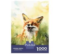 Puzzle Da 1000 Pezzi Per Adulti Foxy Feelings Ink Wash Puzzle Gioco Rompicapo Regalo Per Donne Difficile E Stimolante 70x50cm/1000pcs