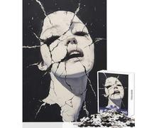 Puzzle da 1000 pezzi per adulti Fractured Elegy Giocattoli antistress Opera d'arte Regalo Giochi per famiglie Difficile e sfidante Dimensioni 38x52cm