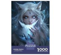 Puzzle Da 1000 Pezzi Per Adulti Frost Wolf Guardian -1 Puzzle Per Adulti Giochi Rilassanti Sfida Difficile Regalo Di Compleanno, Regali, 70x50cm/1000pcs